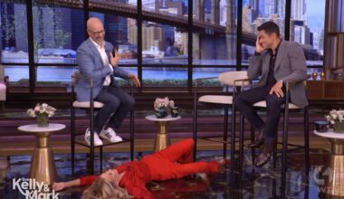Kelly Ripa collapses during 'Live' segment on artificial intelligence