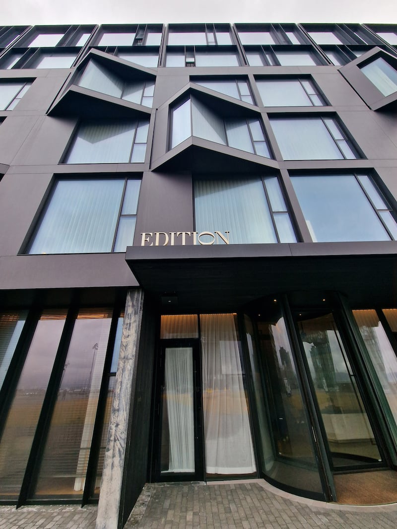 The Reykjavík Edition hotel where an Irish-based French father and daughter were killed last weekend. Photograph: Karen McHugh