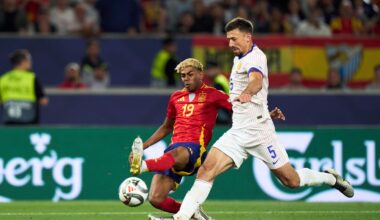 Lamine Yamal and Cristiano face off