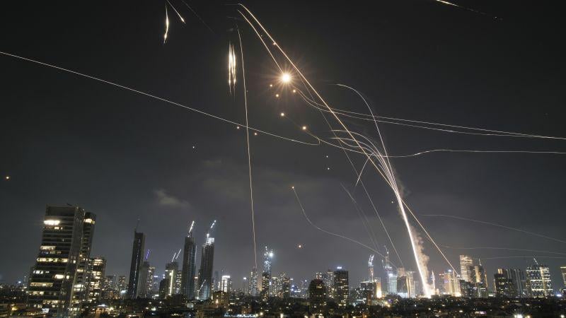 Explosions heard in Tel Aviv as Iran launches counterstrikes on Israel