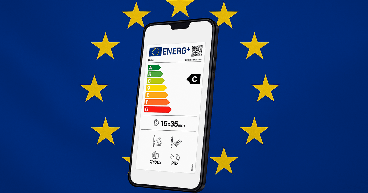Svi novi mobiteli od sada dolaze s energetskom naljepnicom