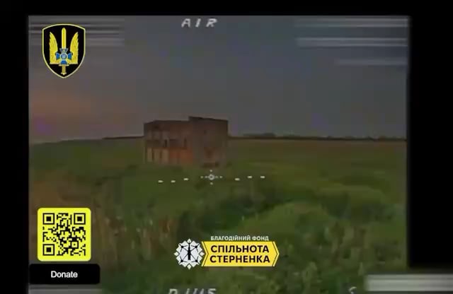 Ukrainian drone of SBU SF “Alpha” eliminates two Russian soldiers during them performing oral sex, June 2025