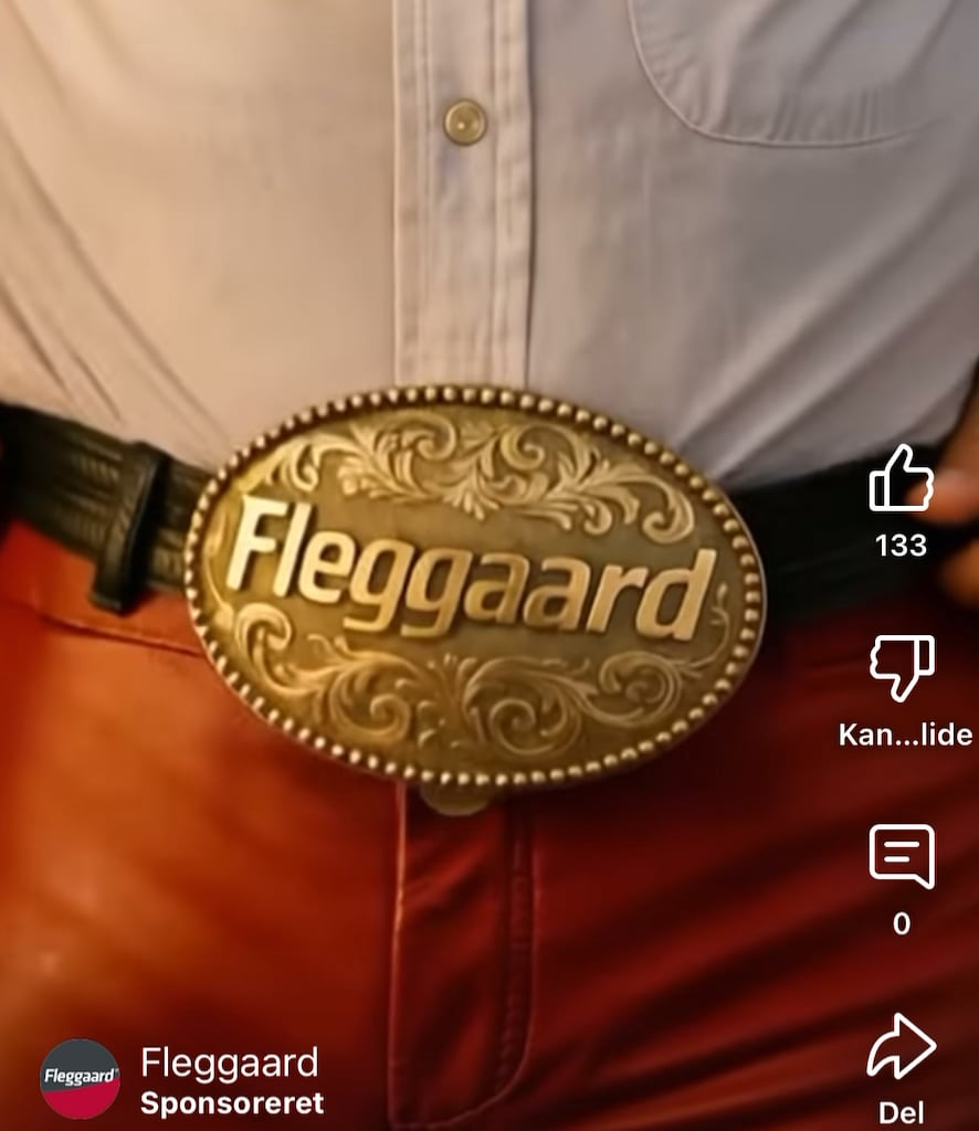 Nu er Fleggaard også hoppet på AI reklamerne