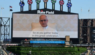 Blessed Moments at Pope Leo XIV Celebration at Rate Field 