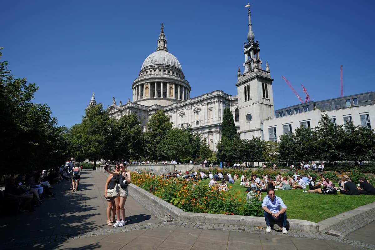 London weather: 'It's going to be hot for a long time'