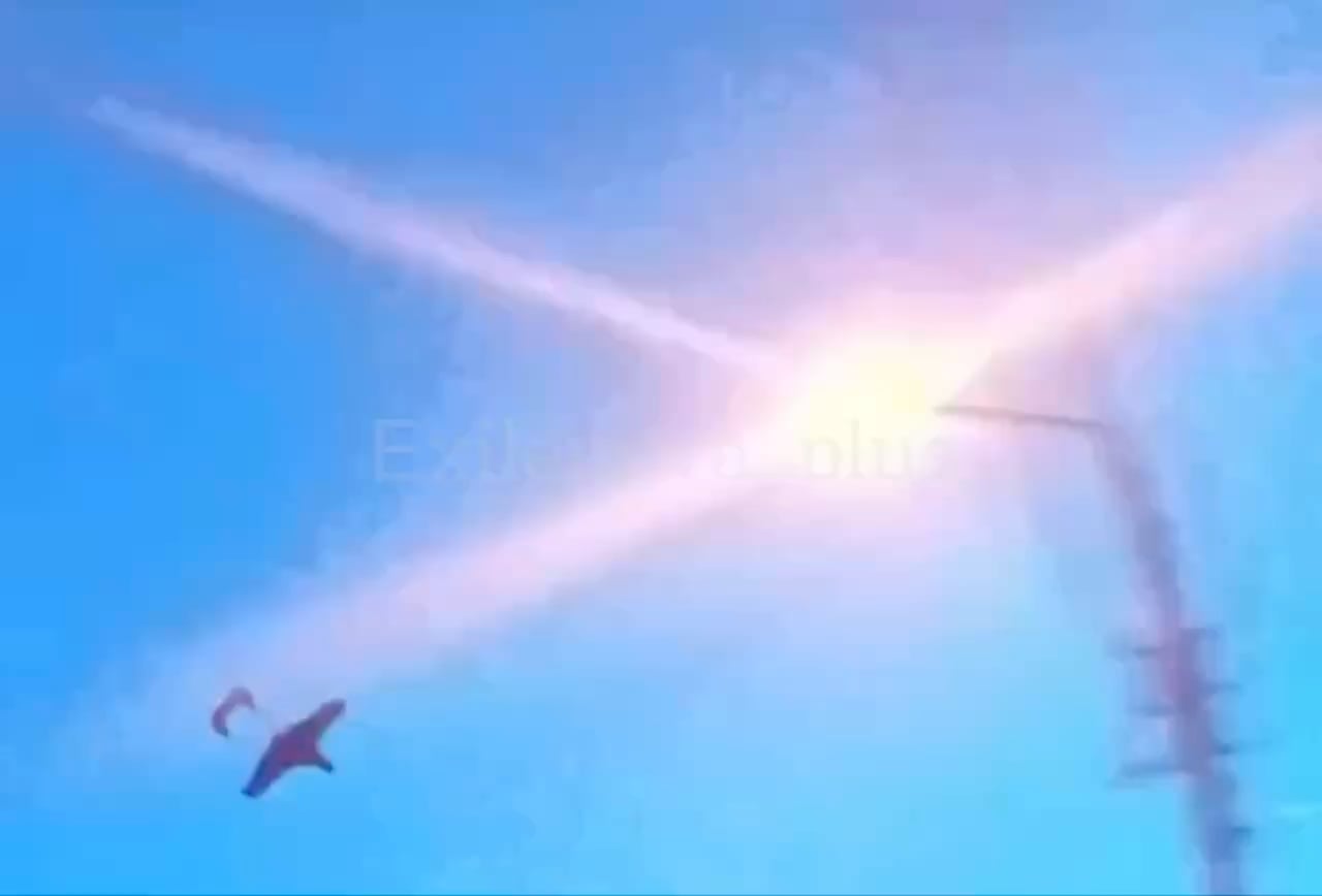 Ukrainian long-range drone AN-196 Liutyi destroy Russian high-voltage transmission tower. Saratov Oblast, Russia. 06.06.2025