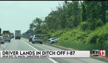 Car accident ties up Northway traffic in Malta