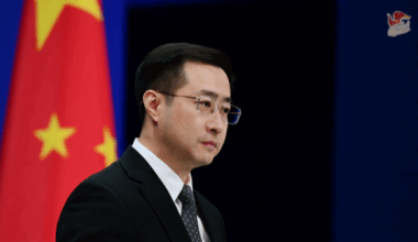 Le porte-parole du ministère chinois des Affaires étrangères Lin Jian. / Ministère chinois des Affaires étrangères
