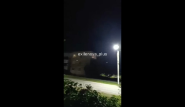 in Lipetsk, Russia - locals report an attack on the airfield