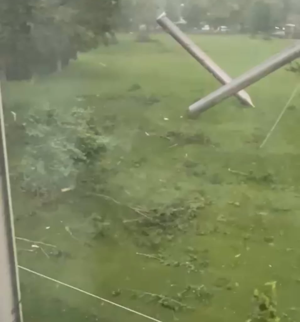 Storm in Biel today