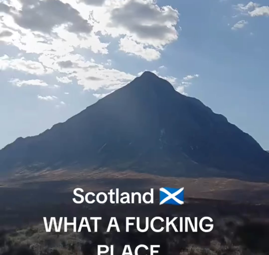 Scotland. What a place 👏