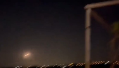 Palestinians in west bank rejoice over Iranian strikes