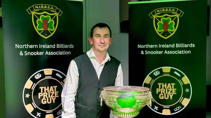 Patrick Wallace wins ninth Northern Ireland snooker title