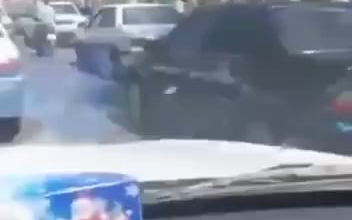 Israeli strike on drone factory in Iran caught live by driver