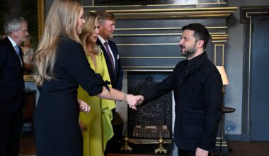 Ukraine-Russia war latest: Trump meets Zelensky as row breaks out over Nato’s stance on Putin