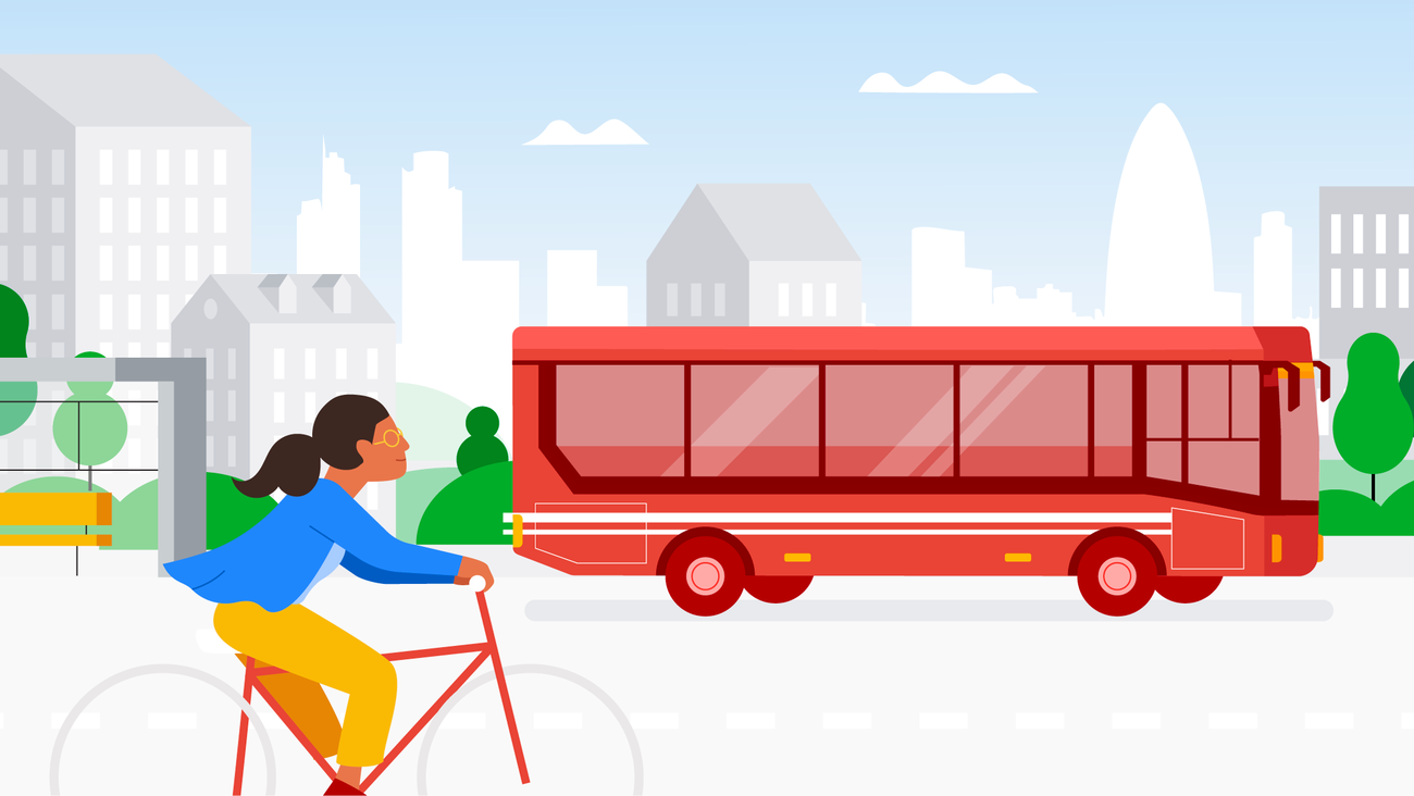 Travel more sustainability in Europe with Google Maps