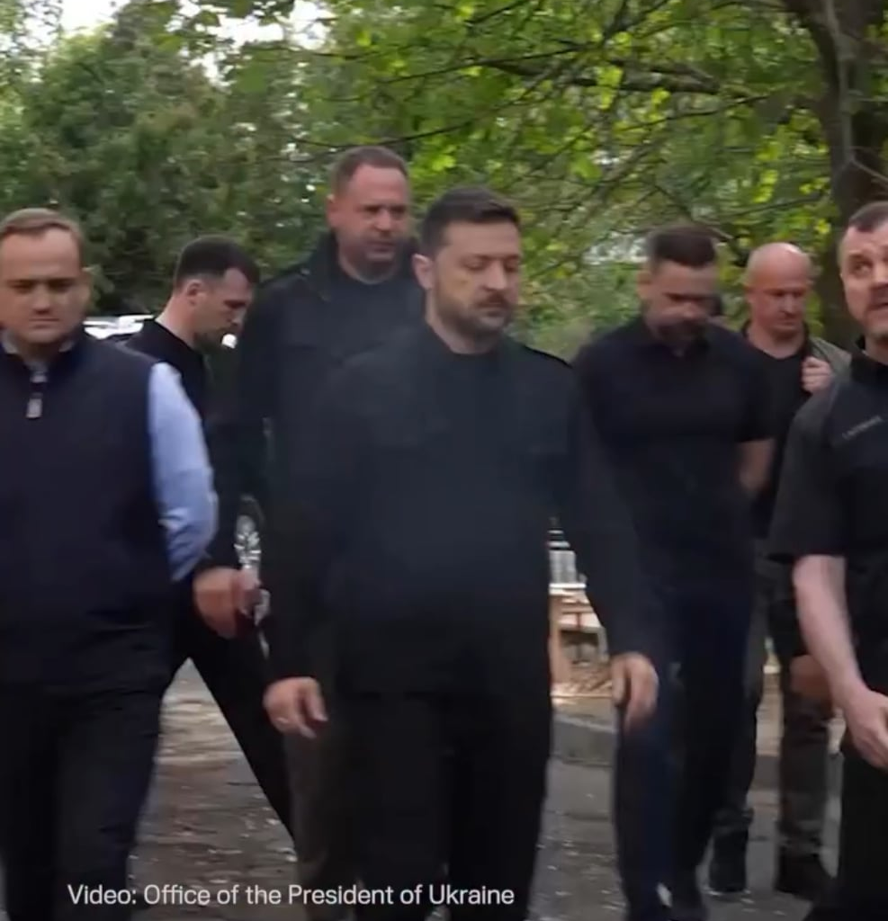 “Russia spurns ceasefire and chooses to kill,” Zelenskyy at site of Russian strike that killed 23 civilians