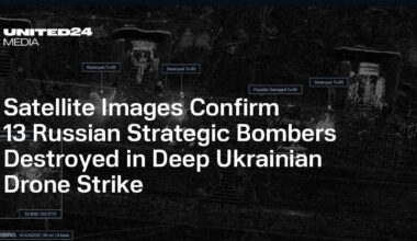Satellite Images Confirm 13 Russian Strategic Bombers Destroyed in Deep Ukrainian Drone Strike