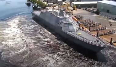 North Korea Refloats Warship That Capsized During Launch, Shocking Naval Experts