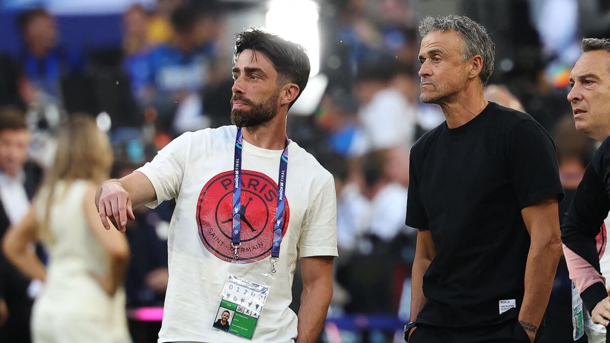 Le PSG champion d’Europe : les larmes de Rafel Pol, l’adjoint de Luis Enrique, après le titre