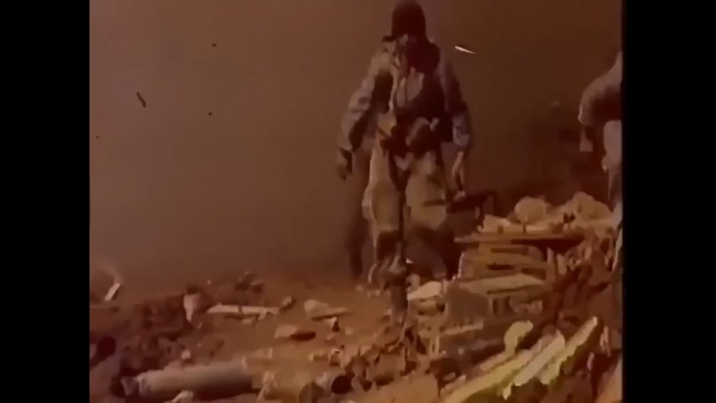 Iranians engage Iraqi T-72 | Iran- Iraq war