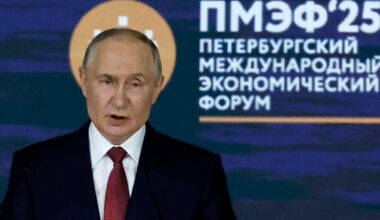Putin warns his officials not to allow recession. The Russian leader said a recession “is not to be allowed under any circumstances,” during the St. Petersburg International Economic Forum.