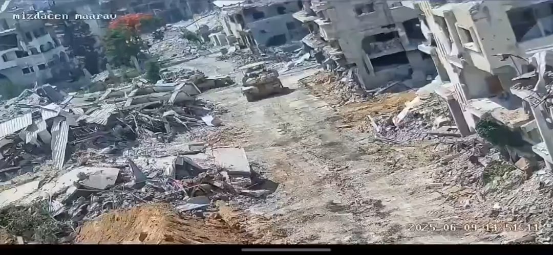 Tank Combat in Gaza- June 2025