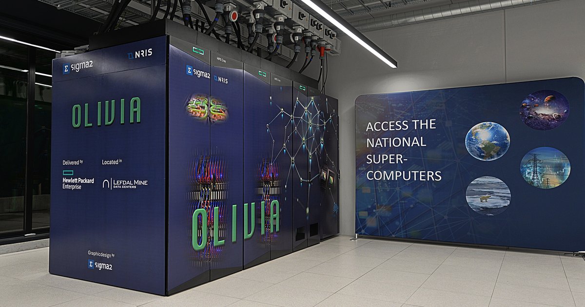 Norway inaugurates Olivia supercomputer at Lefdal Mine Datacenter