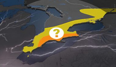 Severe storm threat shifts into parts of southern Ontario, funnel cloud risk