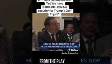 Republicans have included 300 MILLION in the budget for Trump's golf trips.