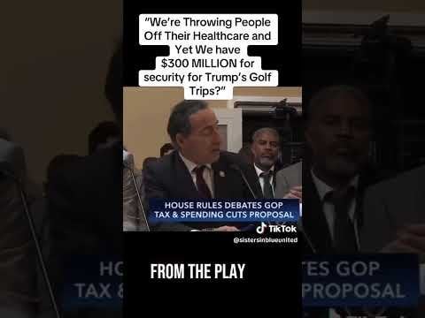 Republicans have included 300 MILLION in the budget for Trump's golf trips.