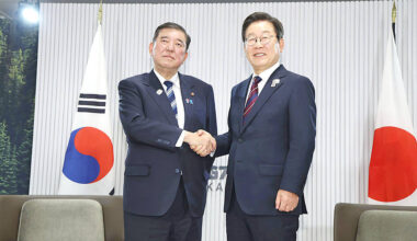 Japan, S Korea mark 60 years of relations