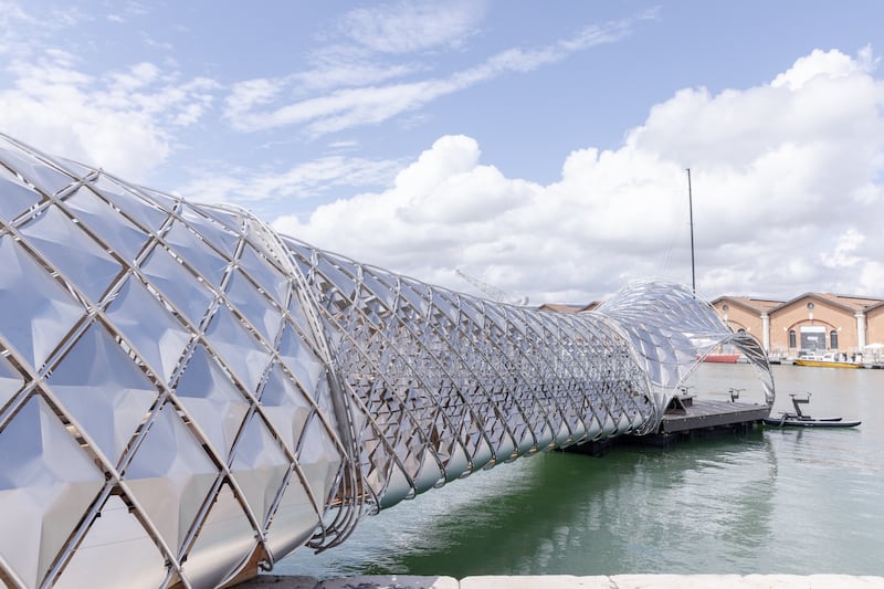 Gateway to Venice’s Waterways by Norman Foster with Porsche. Photograph: Marco Zorzanello