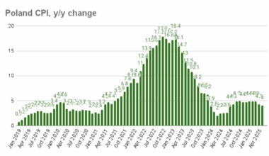 bne IntelliNews - Polish CPI growth nears central bank’s target after growing 4% y/y in May
