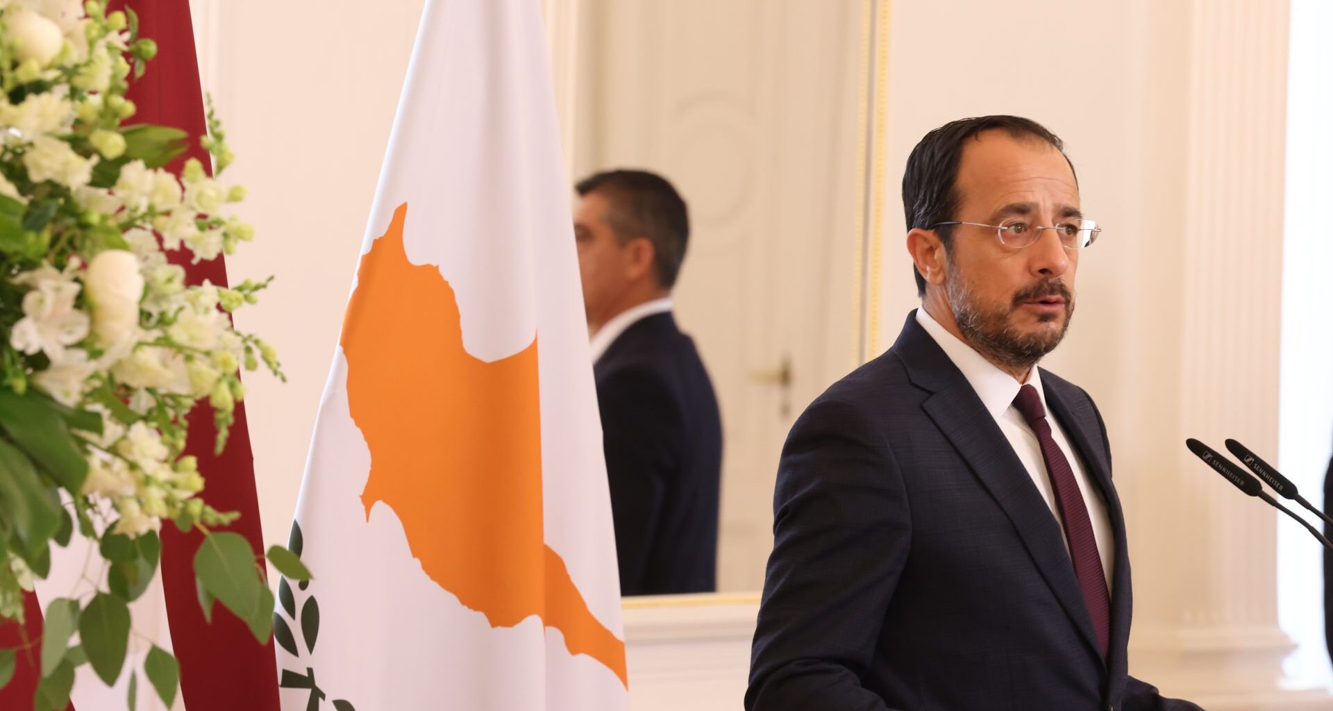 cover Christodoulides in Lithuania and Estonia on Friday