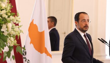 cover Christodoulides in Lithuania and Estonia on Friday