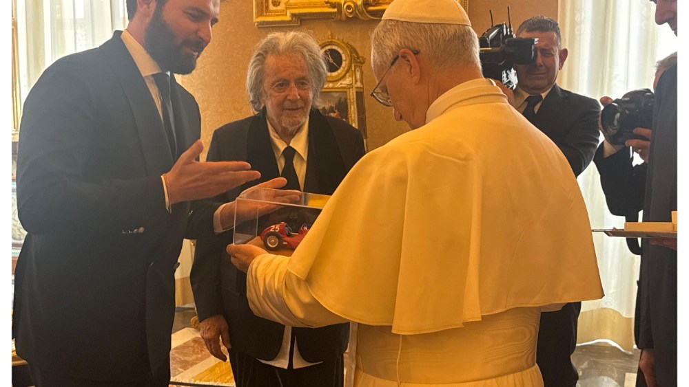 Al Pacino Meets With Pope Leo XIV at Vatican