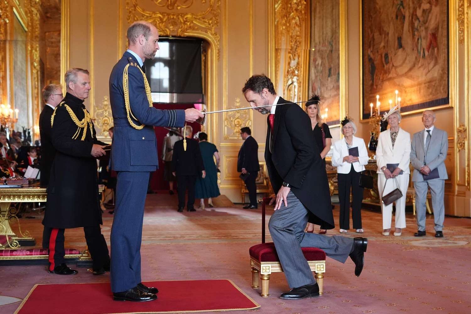 Prince William Knights Gareth Southgate in Move That Will Impress His Kids