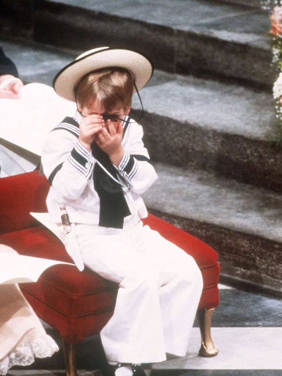 Prince William playing