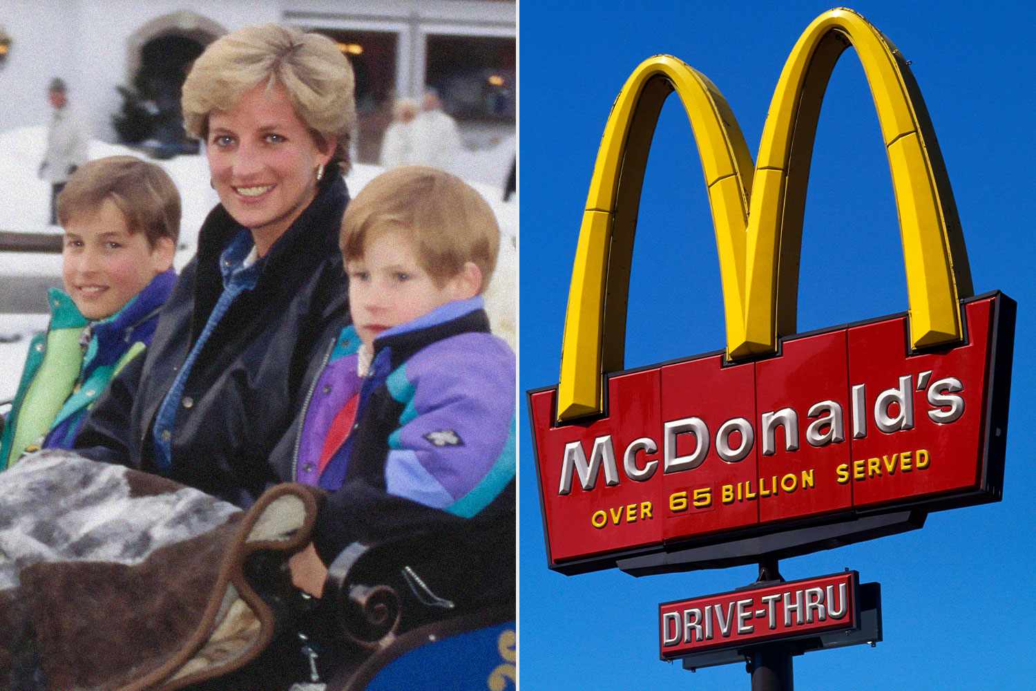 Why Princess Diana Took Prince William and Prince Harry to McDonald's