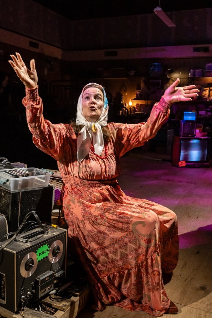 Diane Kondrat is Mother Russia in Lauren Yee's play at Profile Theatre. Photo: David Kinder