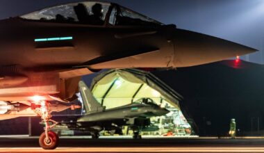 Mission criticism in Cyprus as villagers watch RAF planes depart for Middle East wars