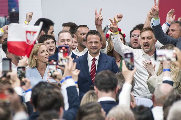 Rafal Trzaskowski, Warsaw's Mayor and member of ruling...