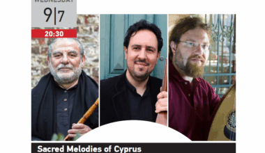 cover Sacred melodies of Cyprus