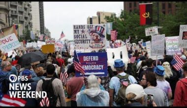 Millions turn out nationwide for ‘No Kings’ protests against Trump administration