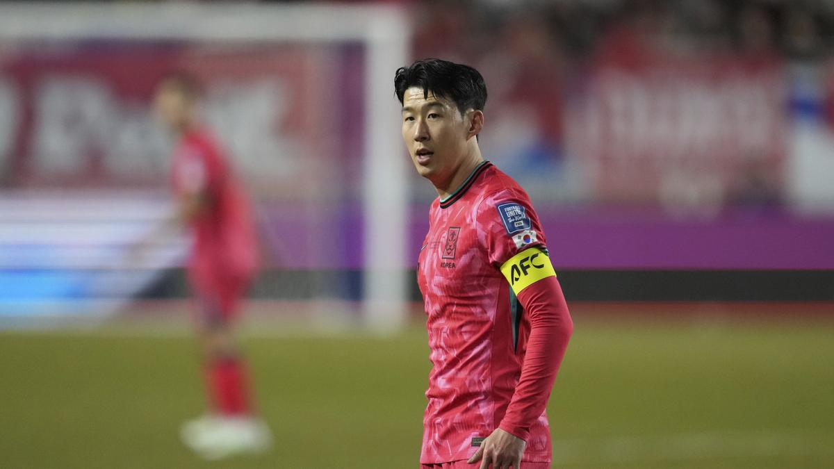 South Korea coach says Son Heung-min won’t be pushed too hard in 2026 FIFA World Cup qualifiers
