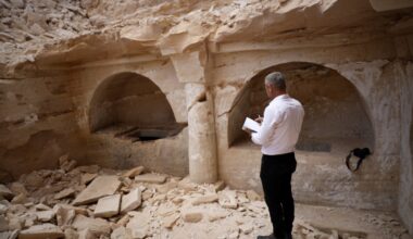 1,500-year-old Byzantine tomb complex discovered under Syrian war ruins
