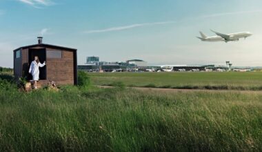 Helsinki Airport Built the World's First Runway Sauna