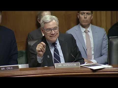 Sen. Whitehouse Enlightens Sen. Cruz in Hearing on Latest GOP Conspiracy Theory