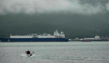 Ship arrives in B.C. to load first export cargo from LNG Canada terminal